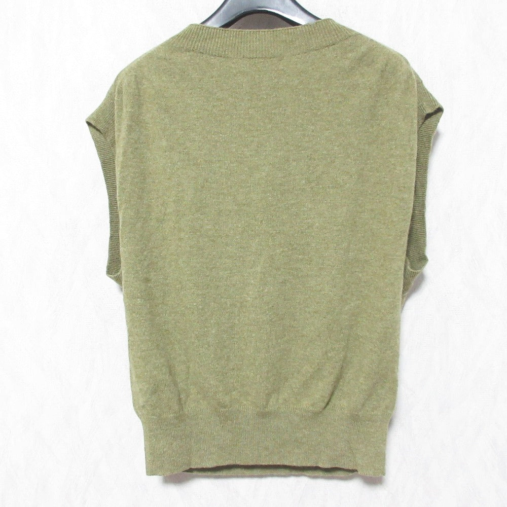 マーガレットハウエル ウールカシミヤニットベスト