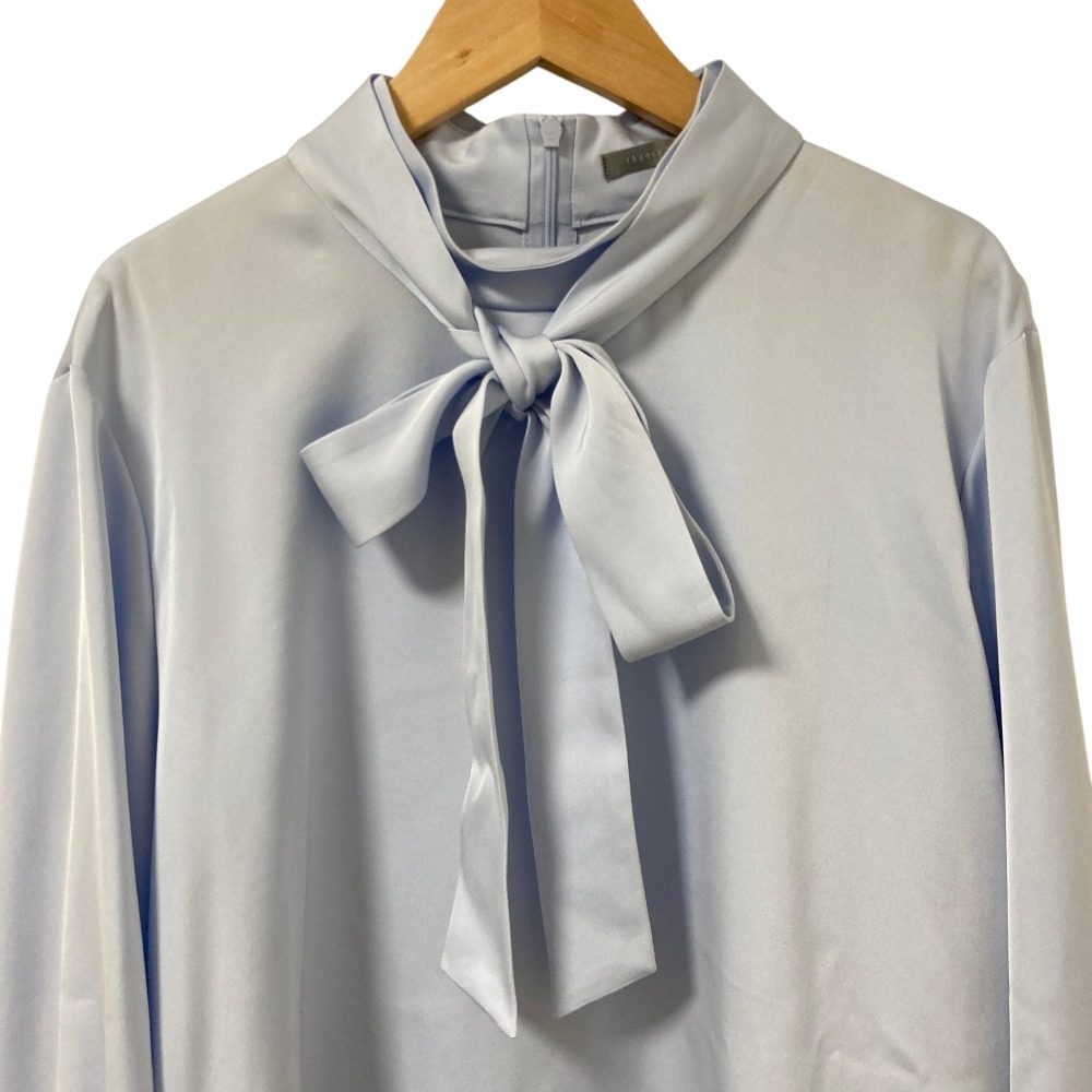 セオリーリュクス HARLOW SATIN SOLEILE シルクブラウス
