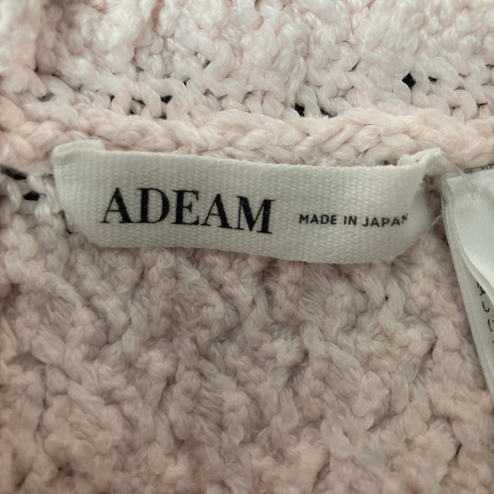 アディアム Basketweave Knit ニットベスト