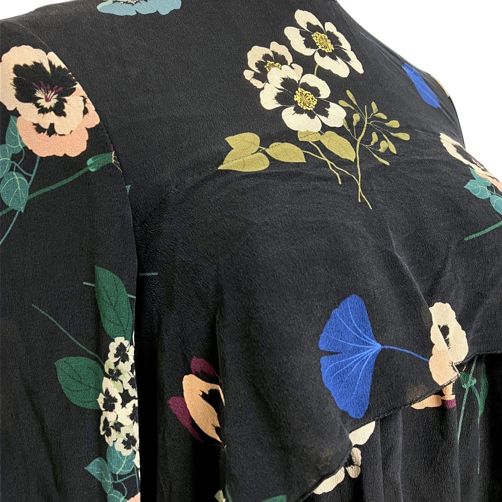 レッドヴァレンティノ シルクドレス