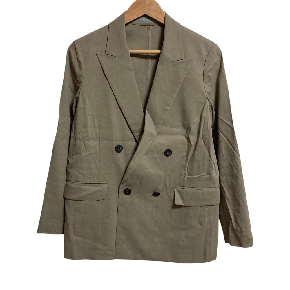 セオリーリュクス CRISP LINEN DEBBY リネンテーラードジャケット