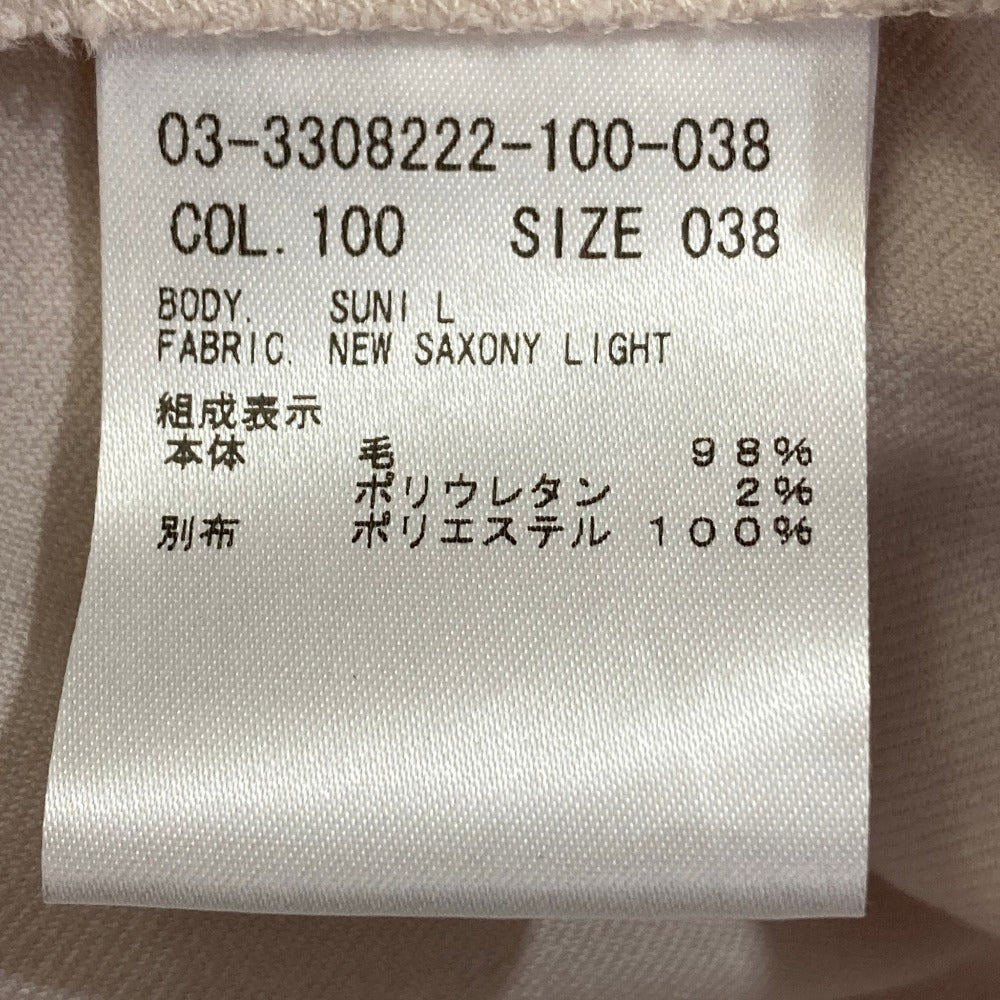 セオリーリュクス NEW SAXONY LIGHT SUNI L ロングスリーブブラウス