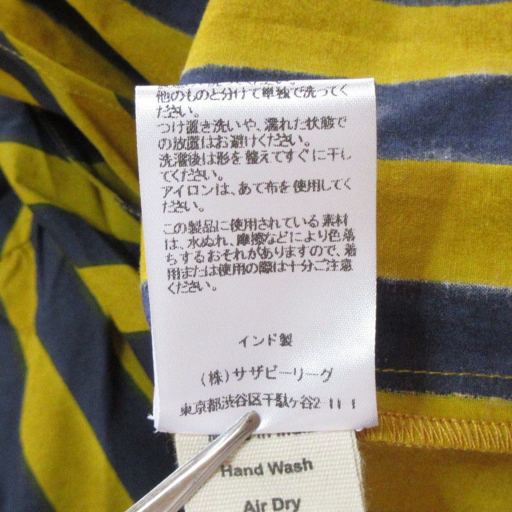 エスゼット ストライプマキシラップスカート