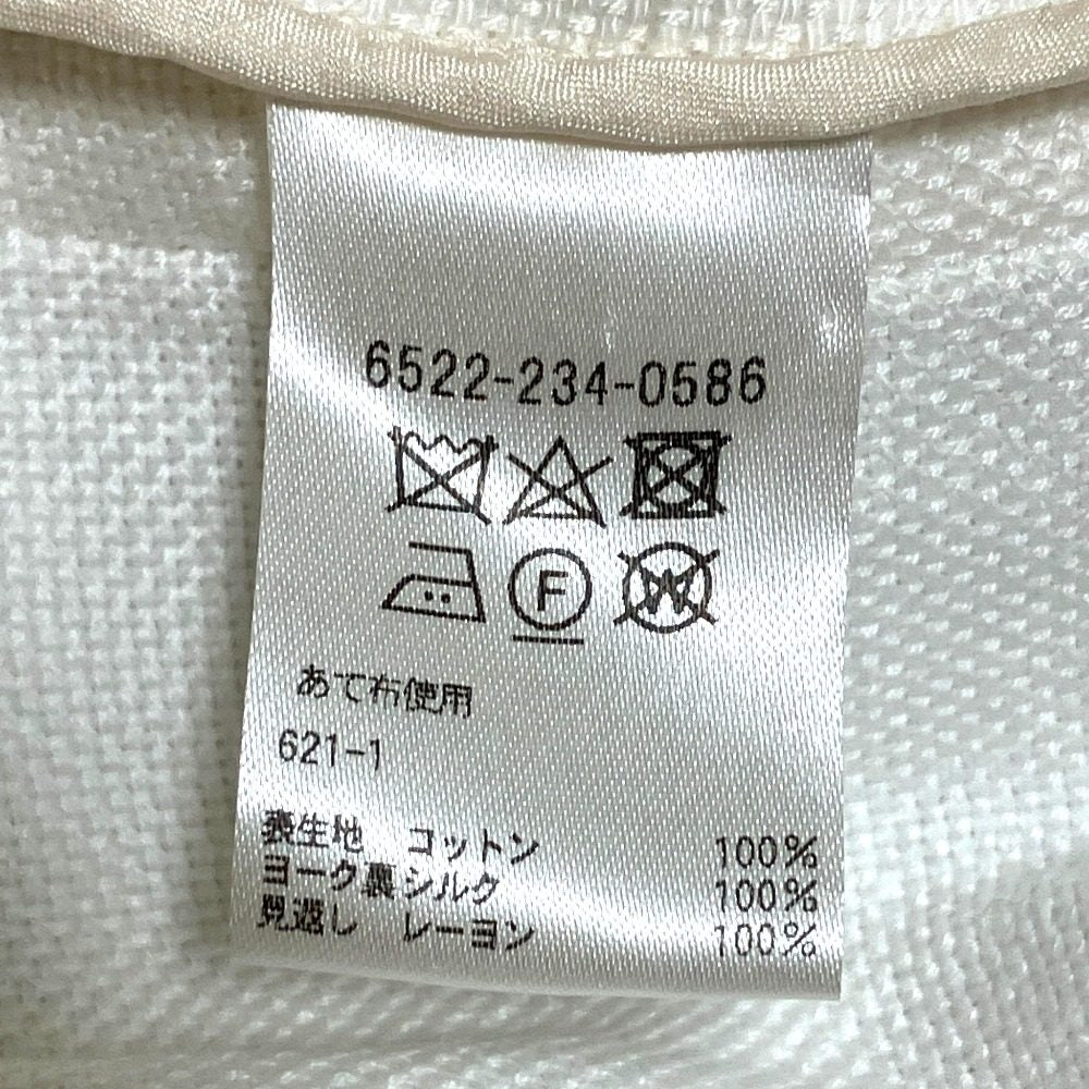 ドゥロワー コットンスラブノーカラージャケット