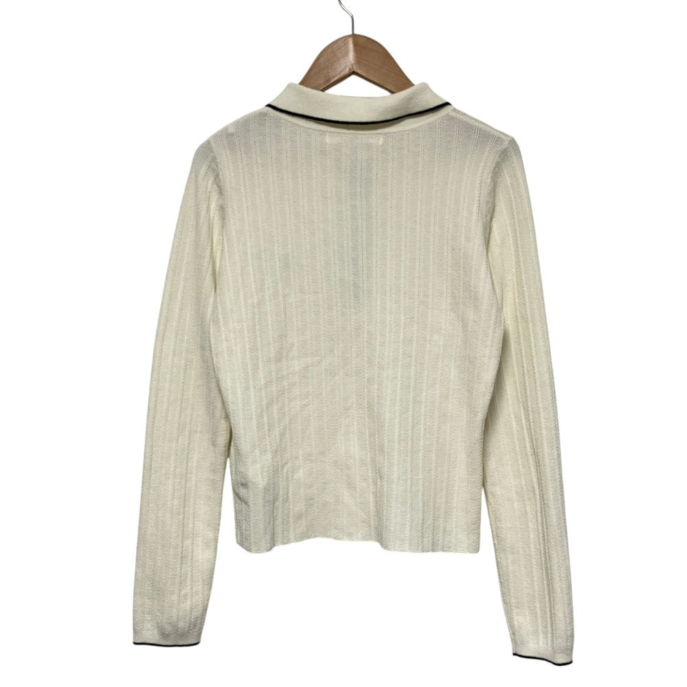 ハーリップトゥ Pique Polo Knit Top ニットポロシャツ