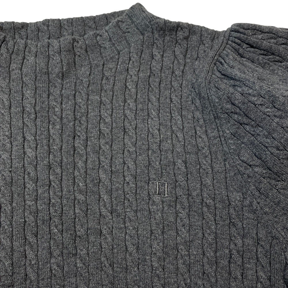 ハーリップトゥ Puff Sleeve Cable Knit ワンピース