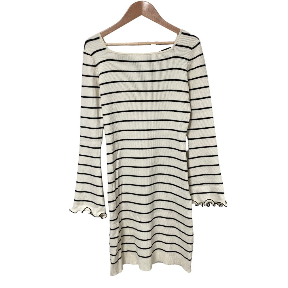 ハーリップトゥ Be Mine Back Lace-Up Mini Dress ニットワンピース