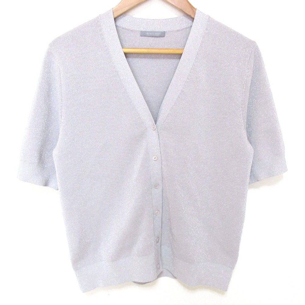 セオリーリュクス LUREX KNIT 2 MAKANA ラメニットカーディガン