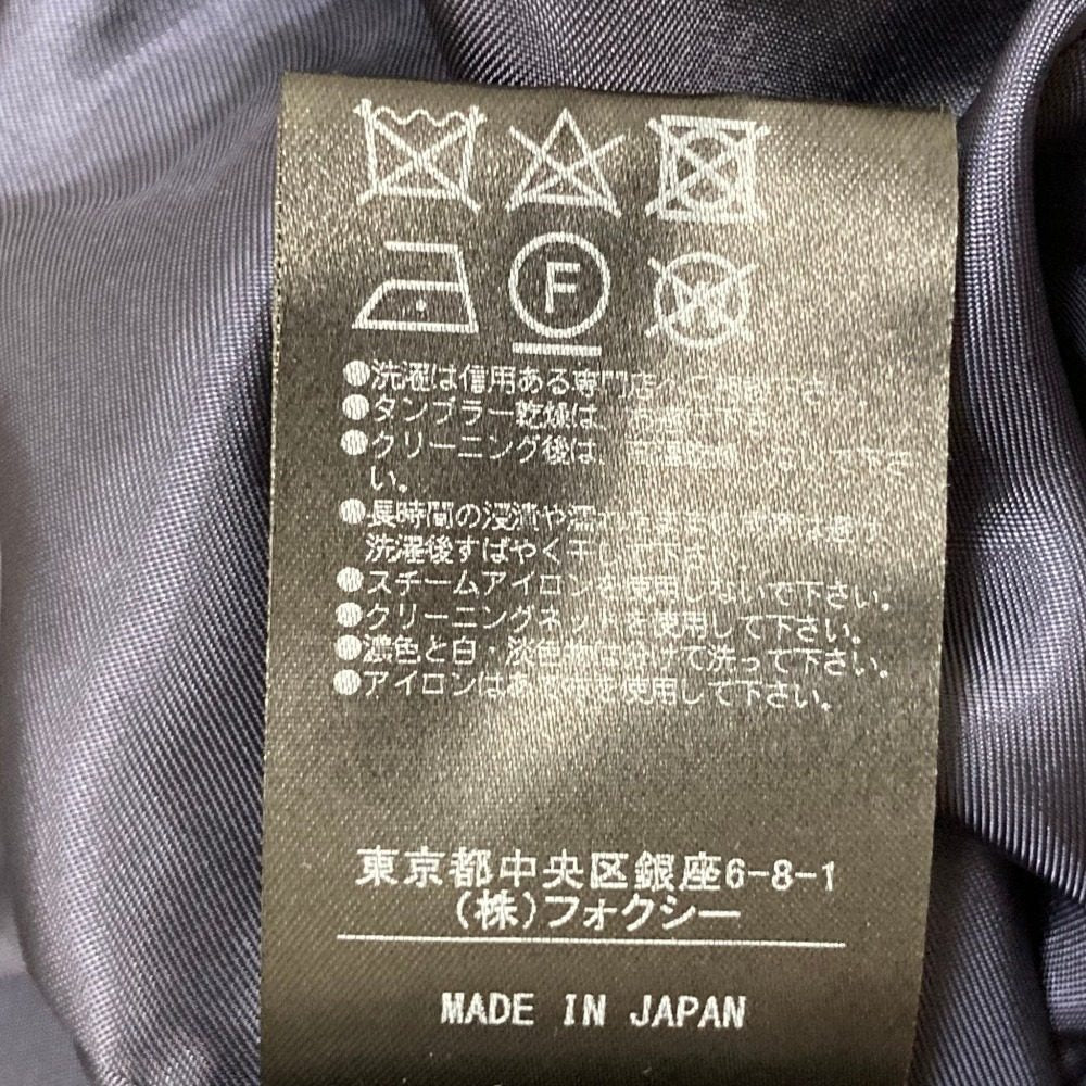 フォクシー ツイードノースリーブワンピース