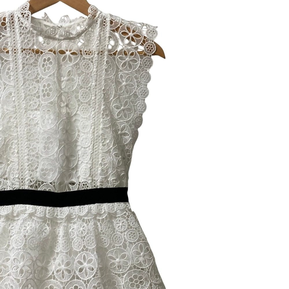 セルフポートレート Circle Floral Lace ドレス