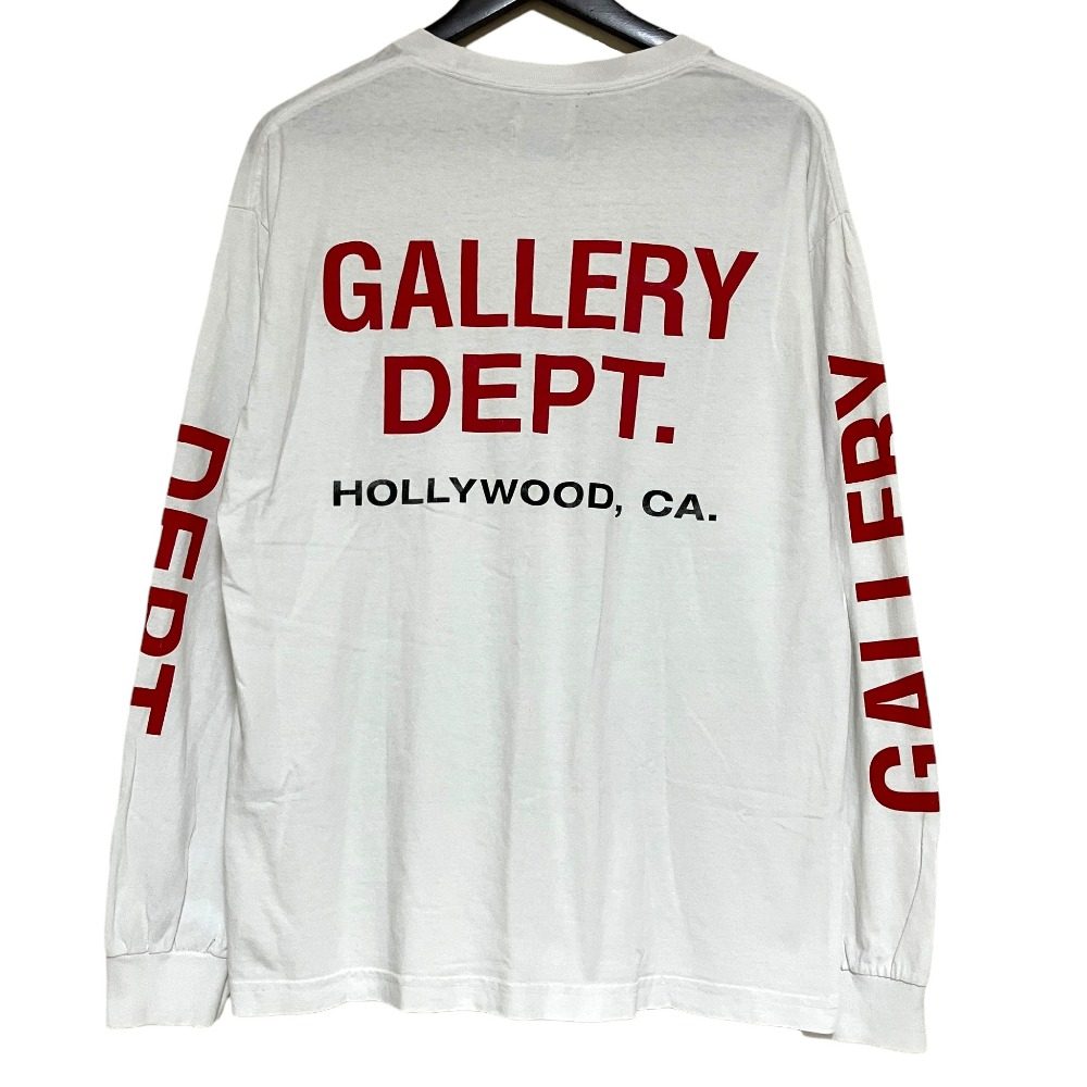 ギャラリーデプト プリント長袖Tシャツ