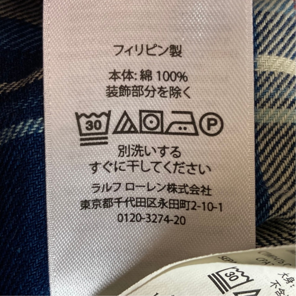 ラルフローレン コットンシャツ