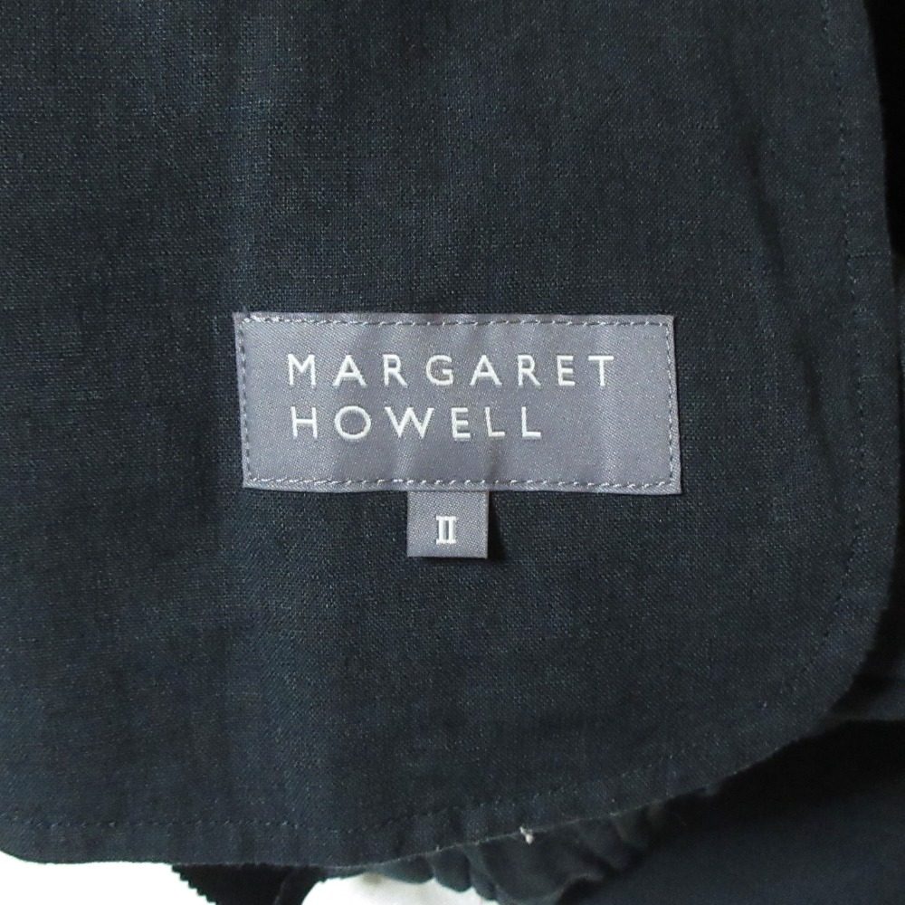 マーガレットハウエル LIGHT LINEN ロングフレアスカート