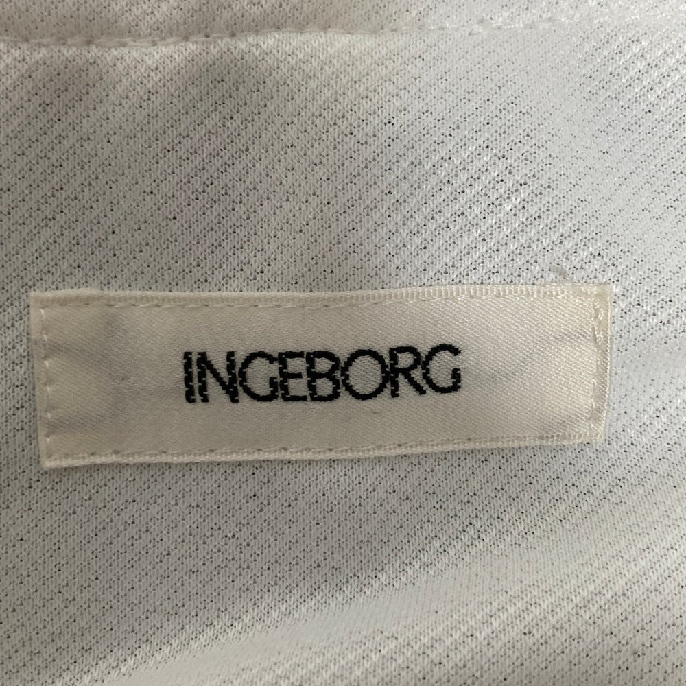 インゲボルグ フラワーフリルノーカラーコート