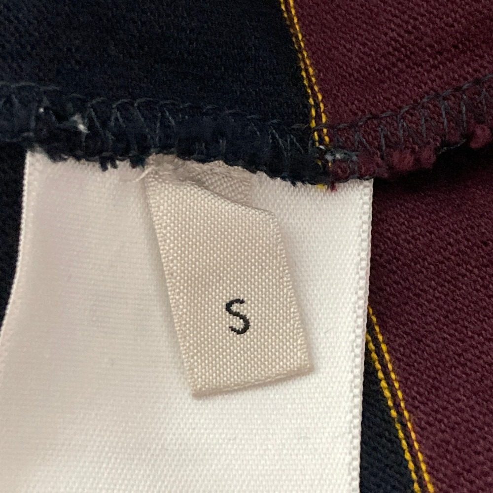 セリーヌ トリオンフ刺繍ボーダーTシャツ
