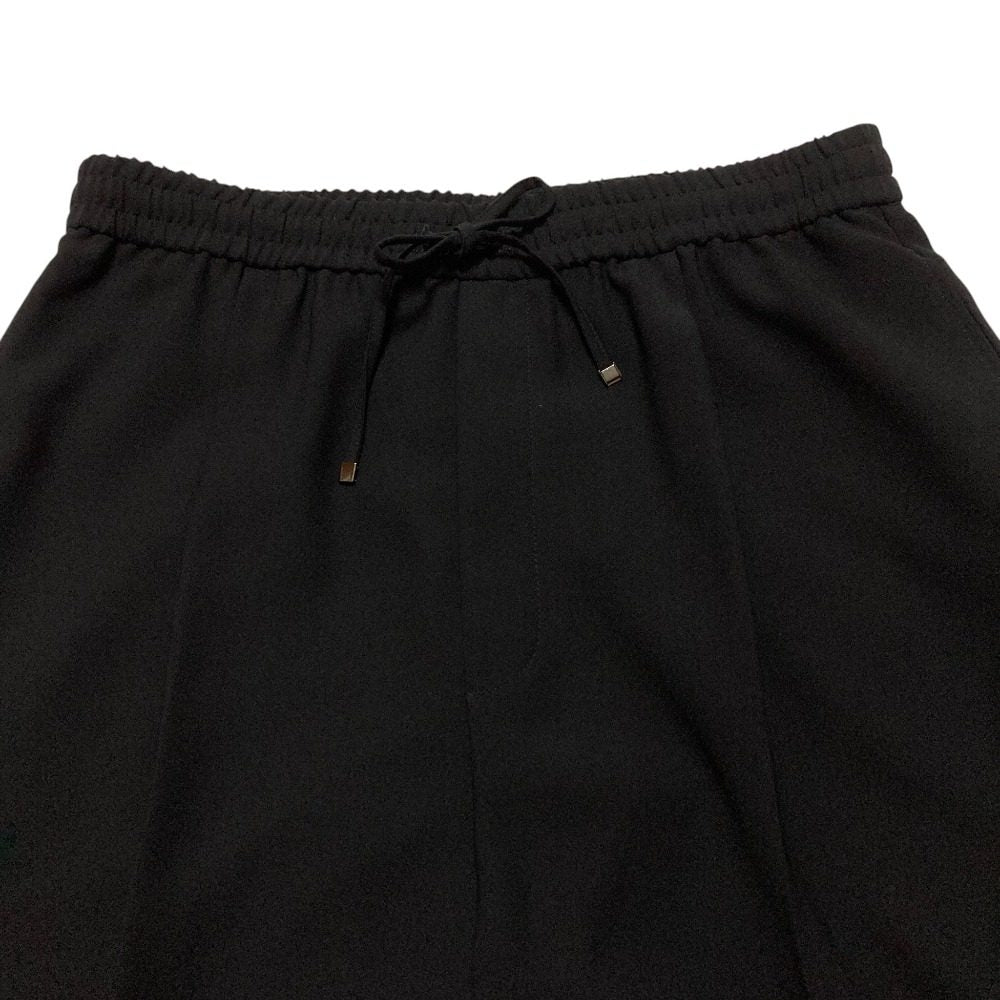 23区 ストレッチジョーゼットワイドパンツ