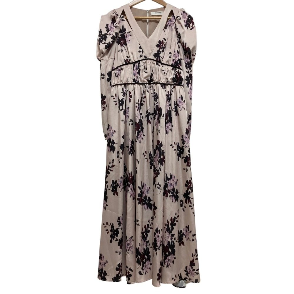 ハーリップトゥ Muse Floral Cut-Out ワンピース