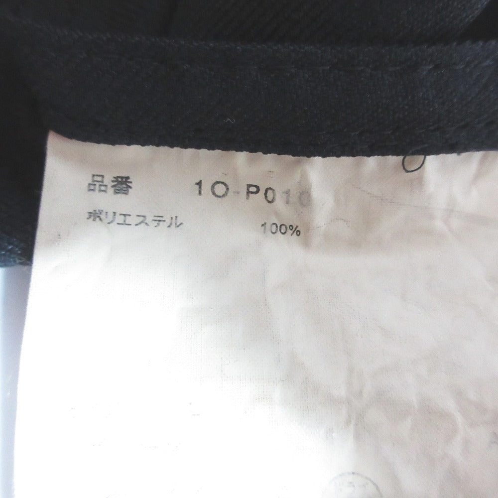 ブラックコムデギャルソン ポリ縮絨パンツ