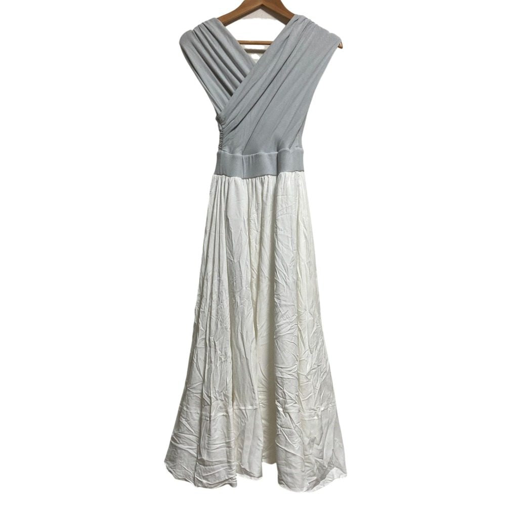 ハーリップトゥ Gathered Bicolor ドレス