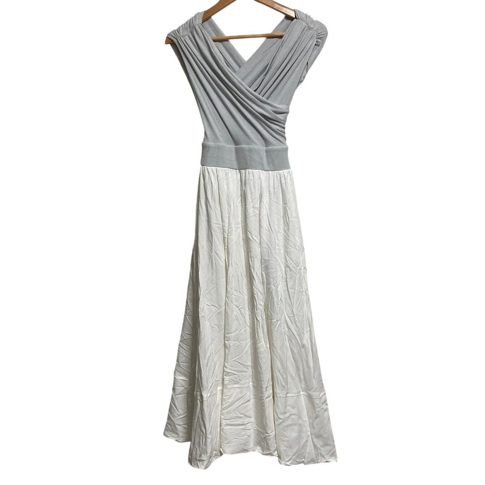 ハーリップトゥ Gathered Bicolor ドレス