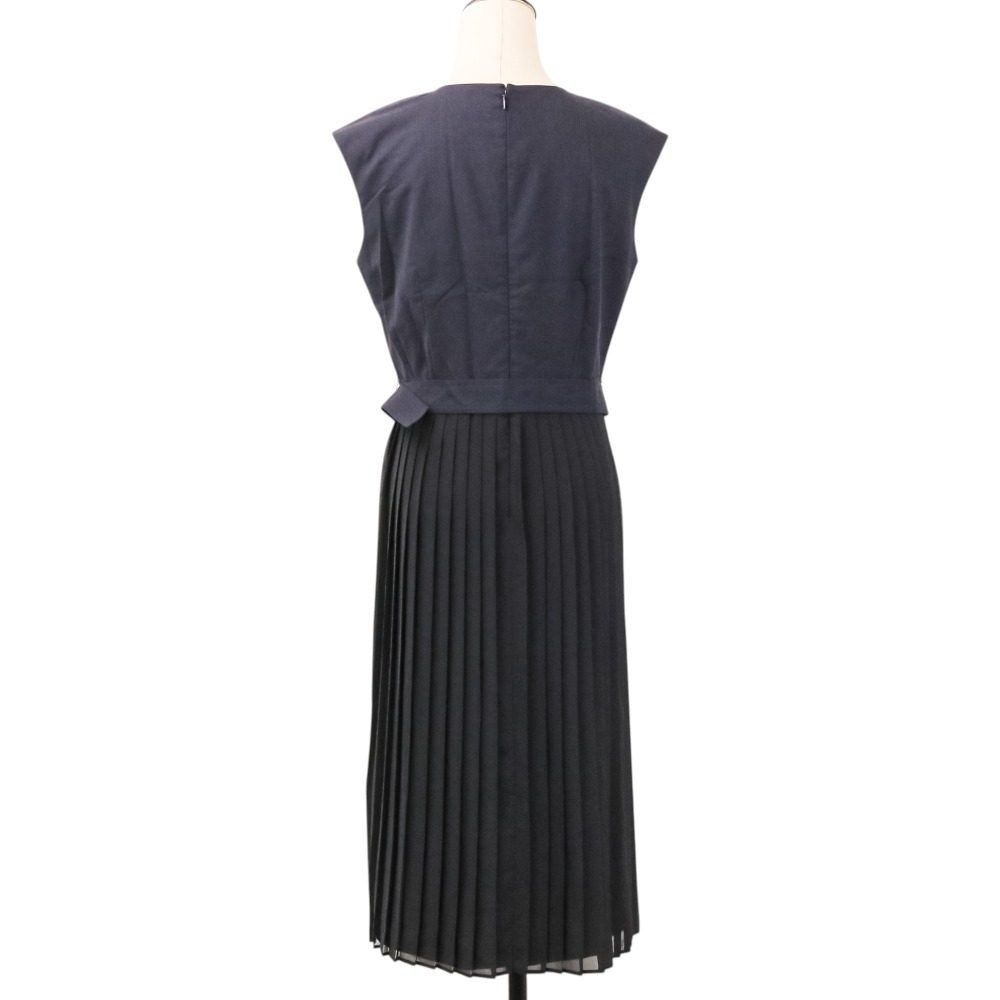 セオリーリュクス CRISP MELANGE SUIT NOLLI ノースリーブワンピース