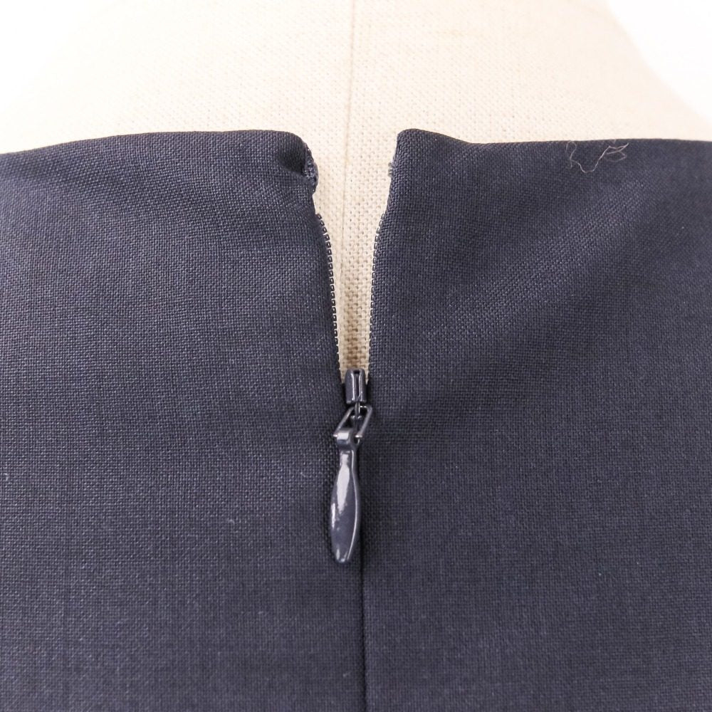 セオリーリュクス CRISP MELANGE SUIT NOLLI ノースリーブワンピース