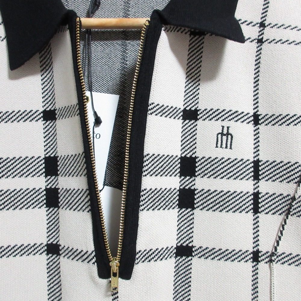 ハーリップトゥ Trois Logo Knit ミニワンピース