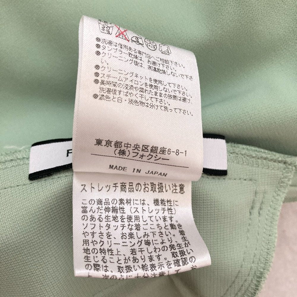 フォクシーニューヨーク ノースリーブワンピース