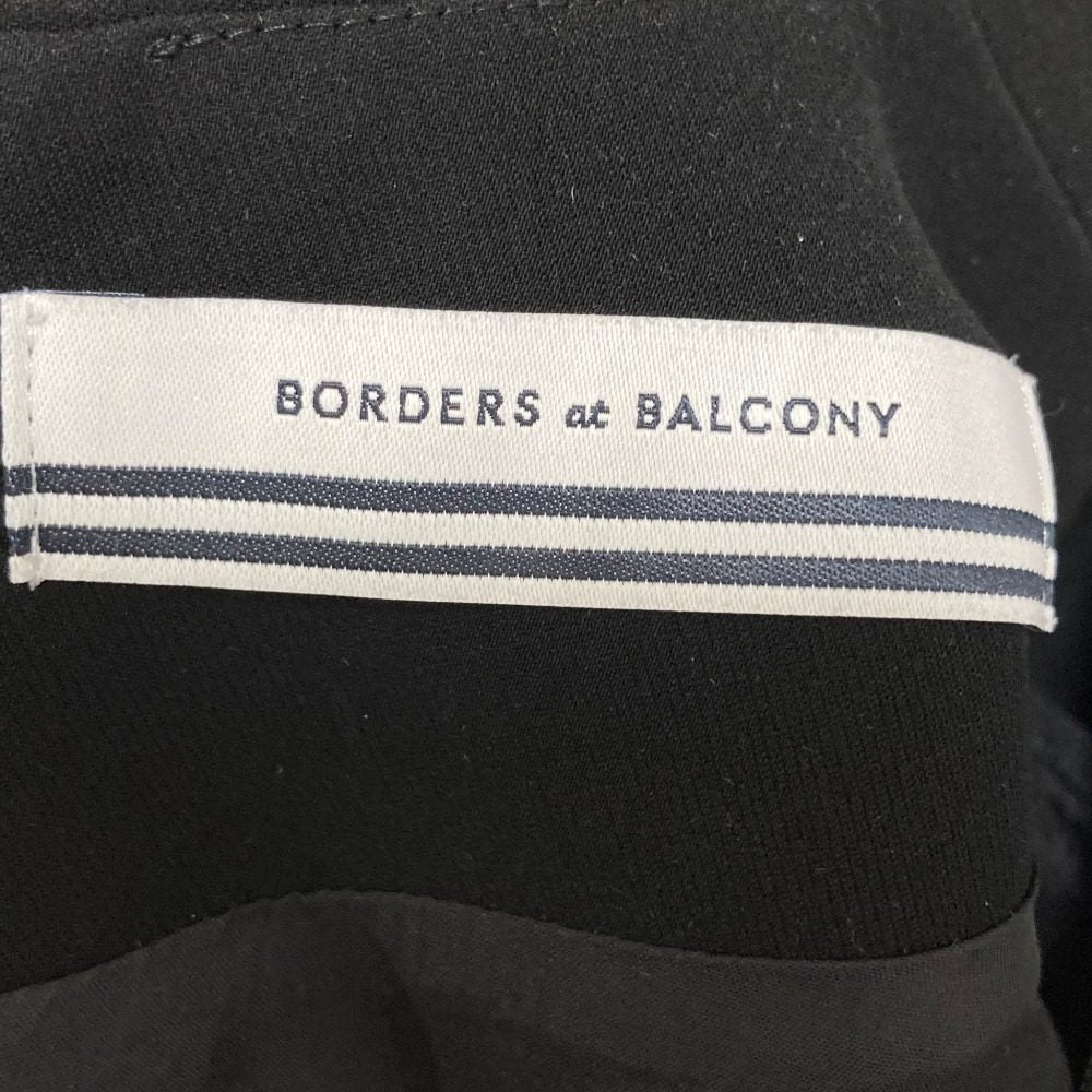 ボーダーズアットバルコニー BUTTONED TWILL ブラウス