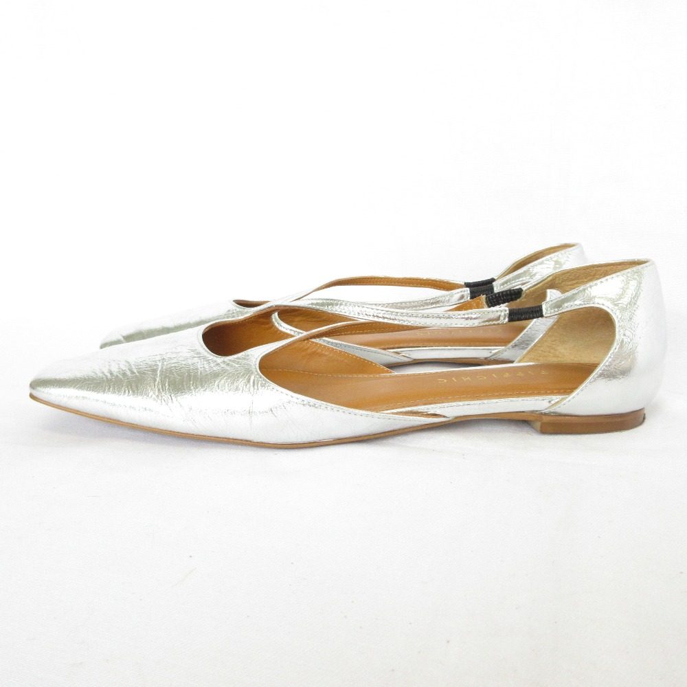 ピッピシック AMBER レザーフラットシューズ