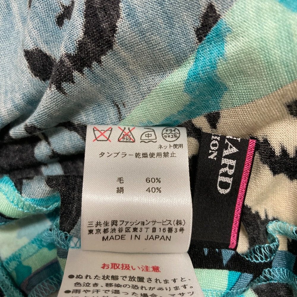 レオナールファッション ウールシルクプリントチュニック