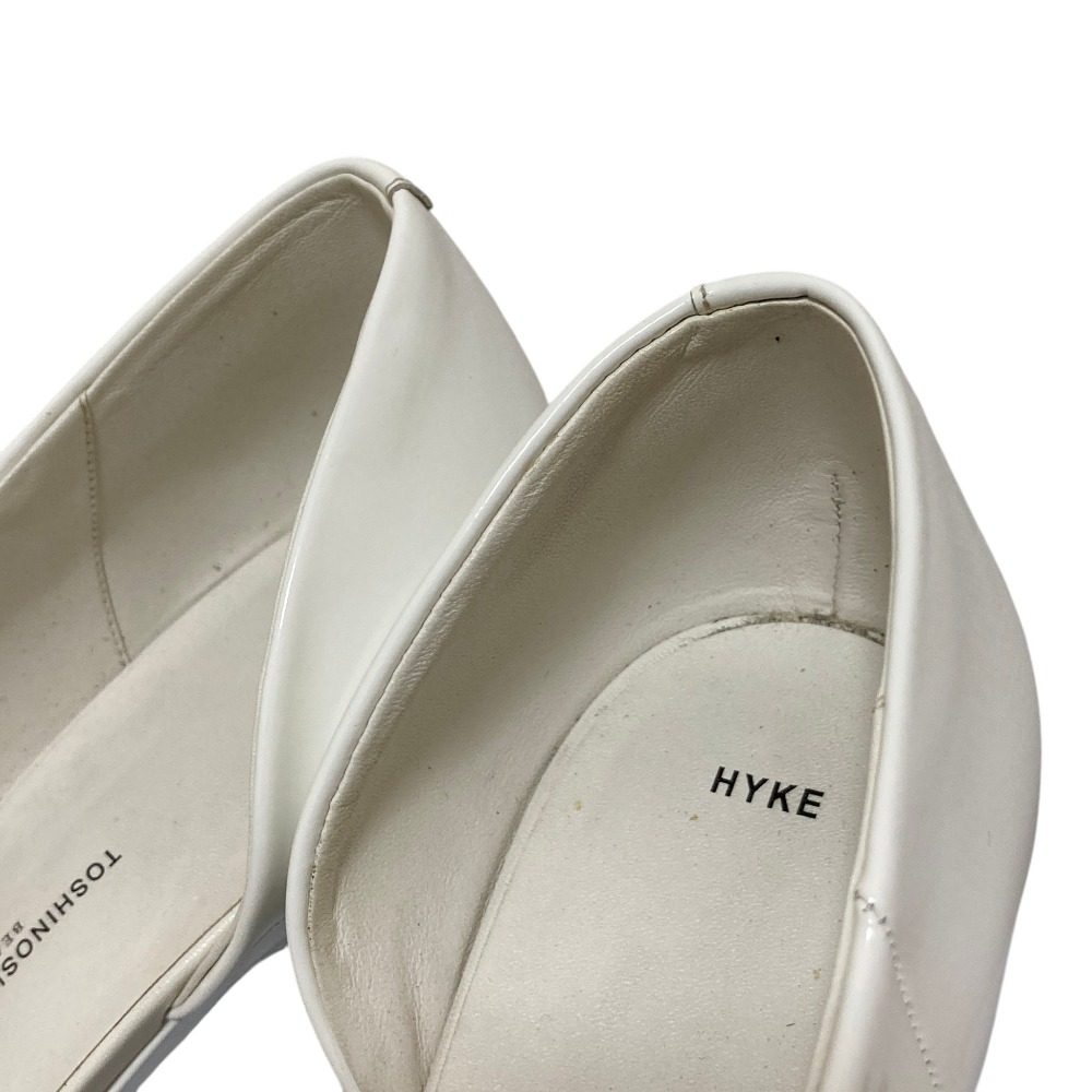ハイク BEAUTIFUL SHOES パテントウェッジパンプス