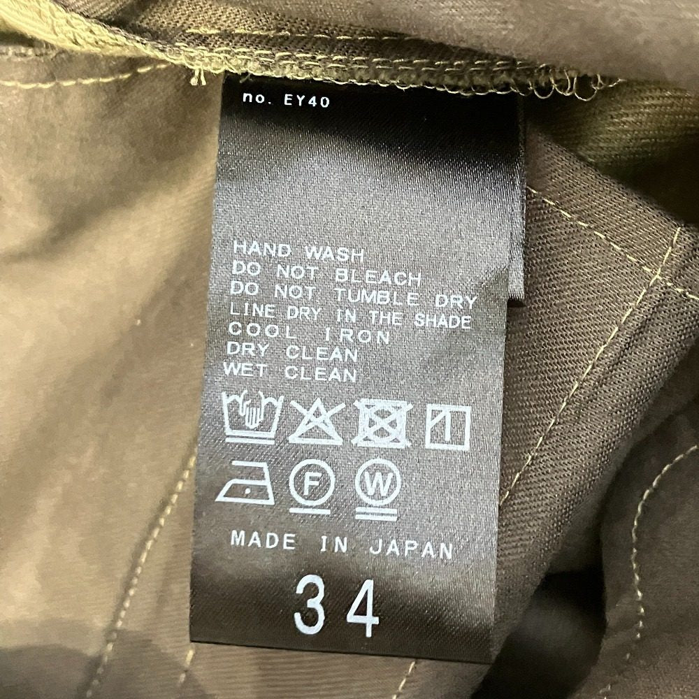 リジェール リネンストレッチスラックスパンツ