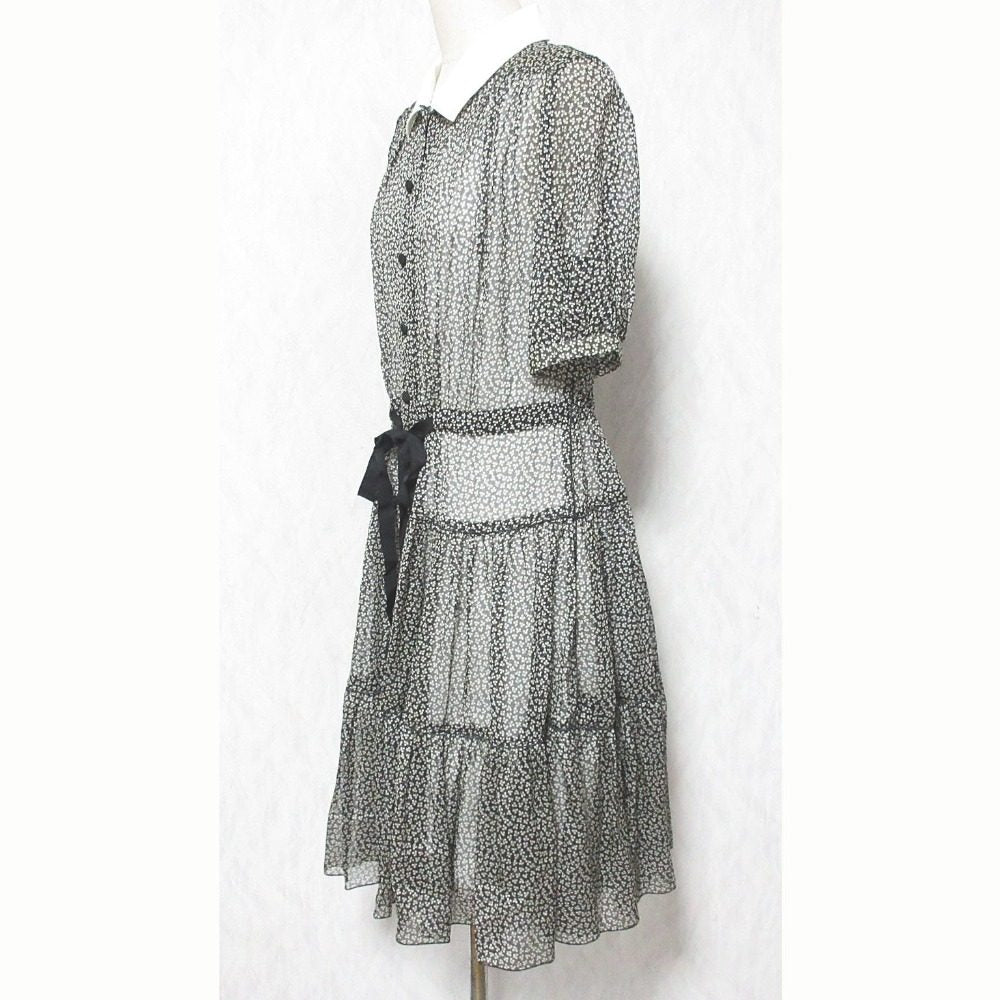 フォクシー ティアードシアーワンピース