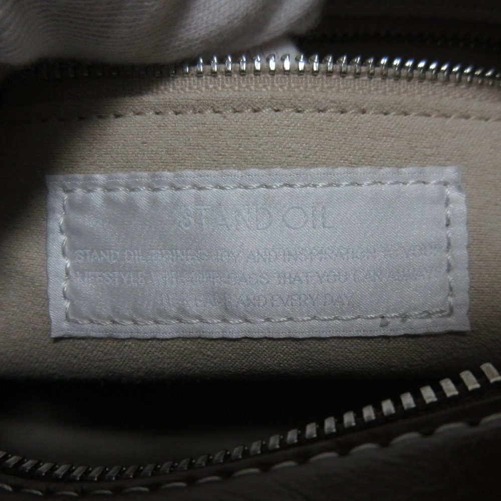 スタンドオイル POST BAG エコレザーショルダーバッグ