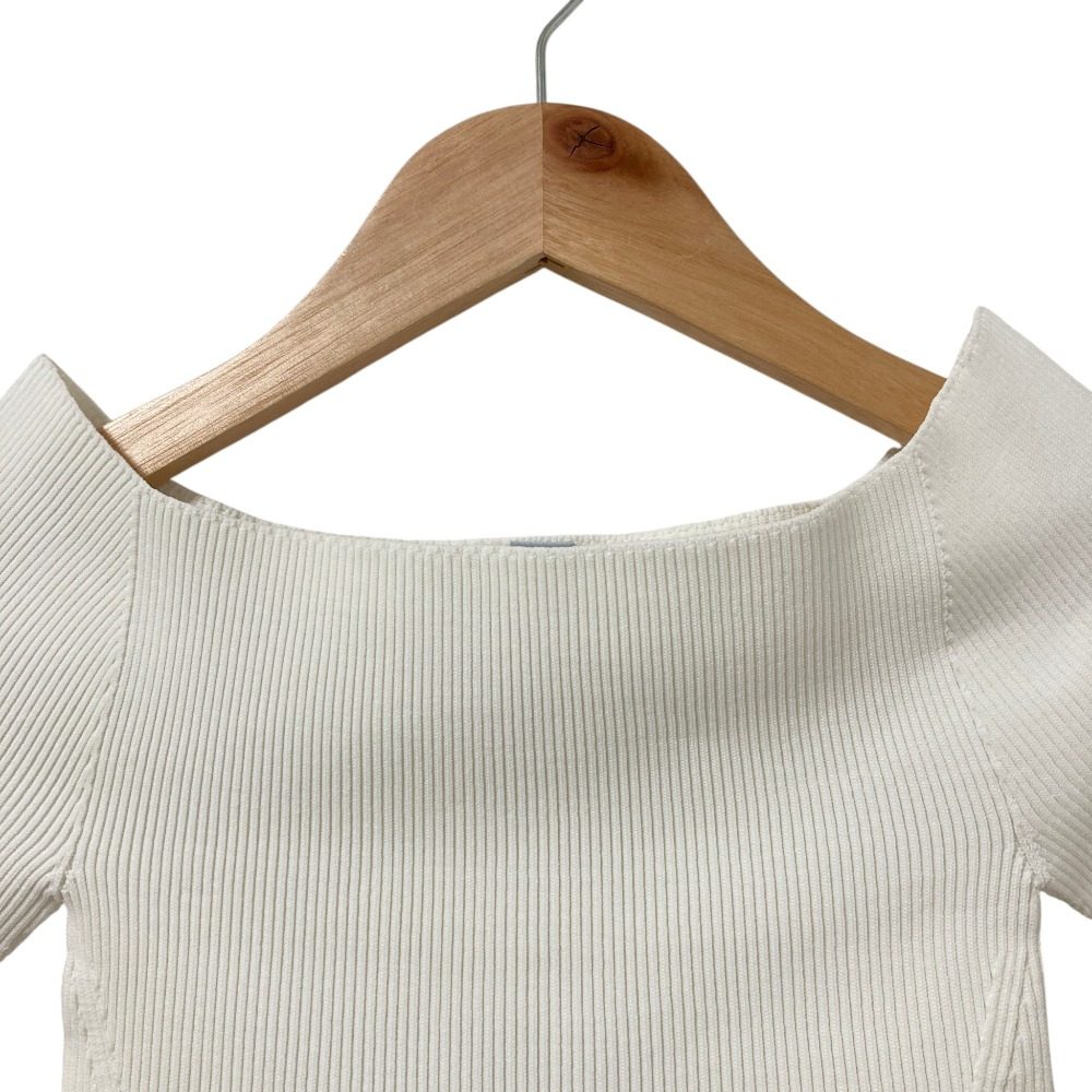 シーエフシーエル POTTERY OFF SHOULDER SHORT SLEEVE TOP ニットトップス