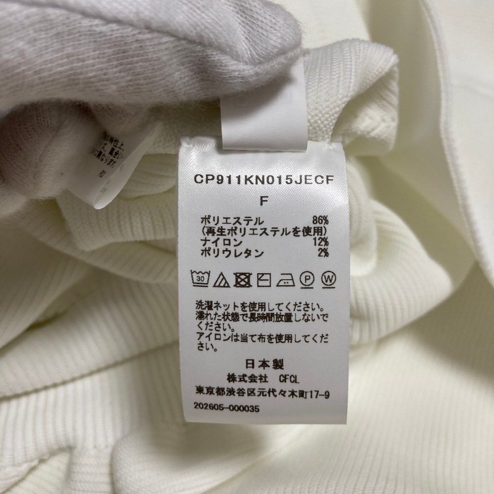 シーエフシーエル POTTERY OFF SHOULDER SHORT SLEEVE TOP ニットトップス