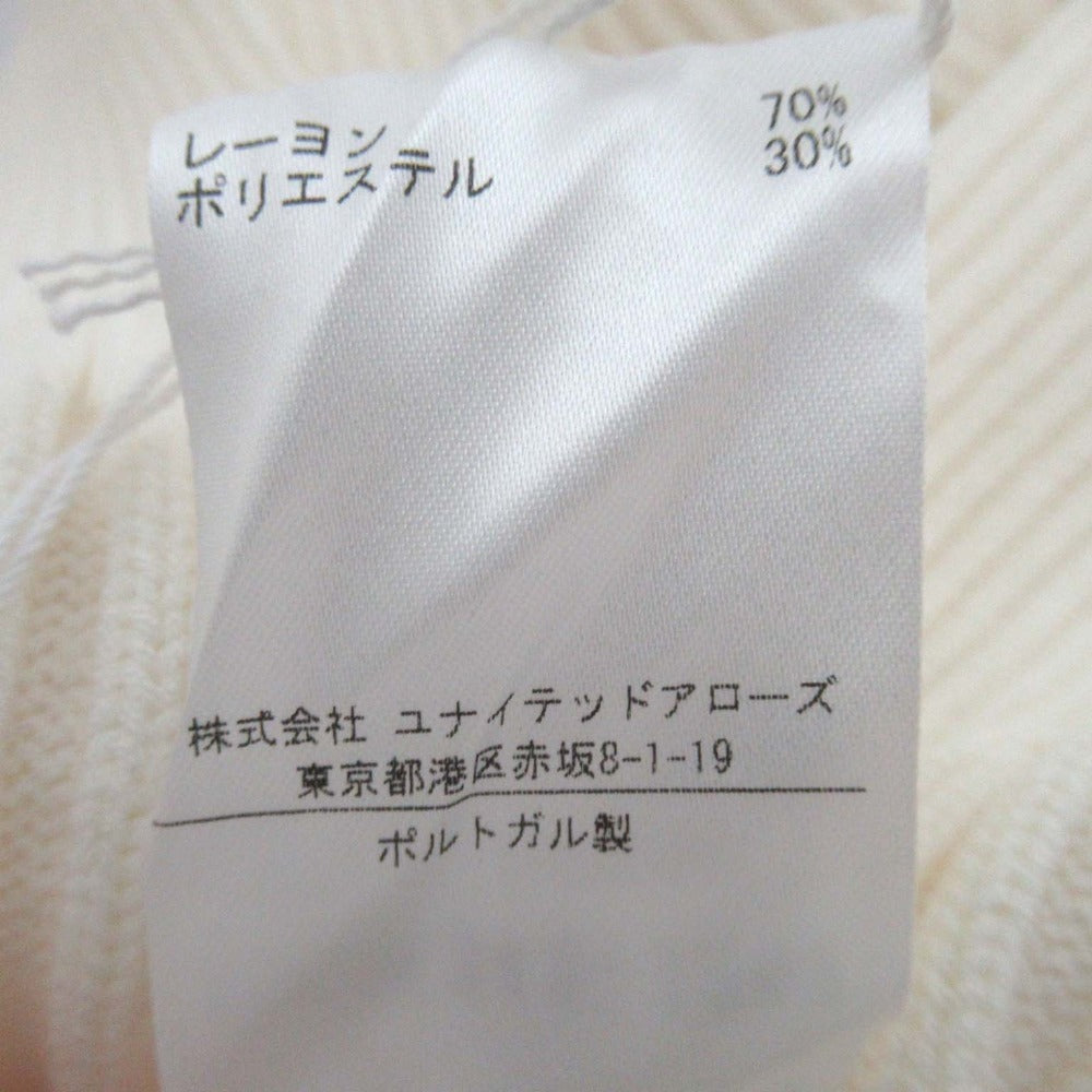 シモーネロシャ パールビジュー ハイネックニット