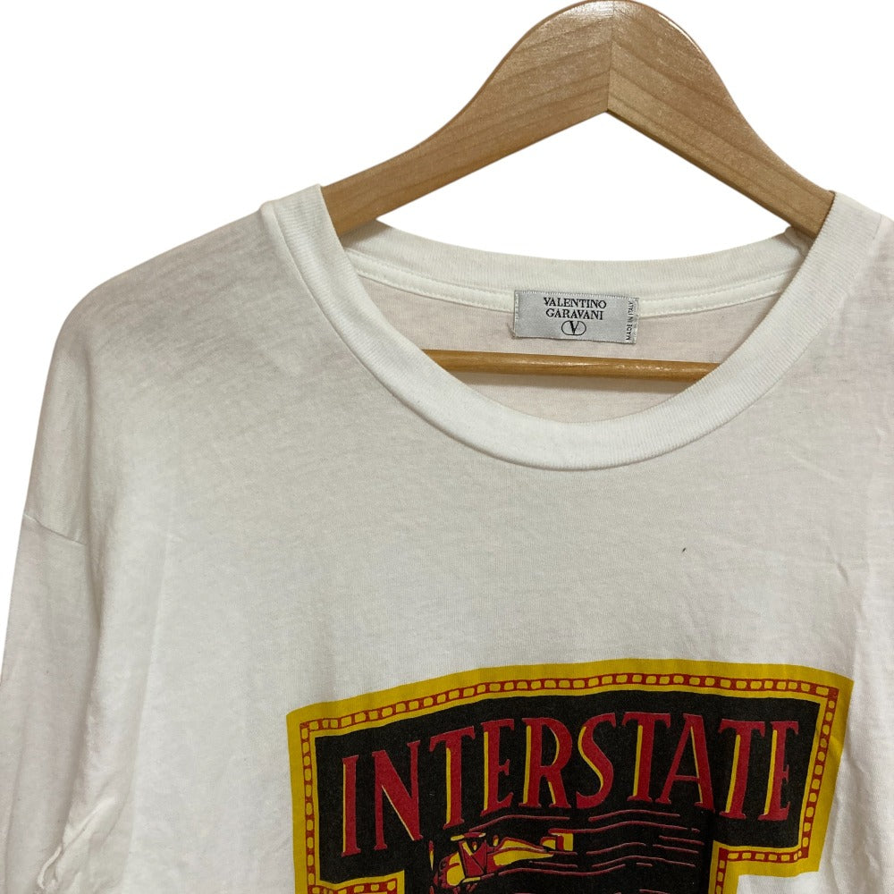 ヴァレンティノ・ガラヴァーニ プリントロングスリーブTシャツ