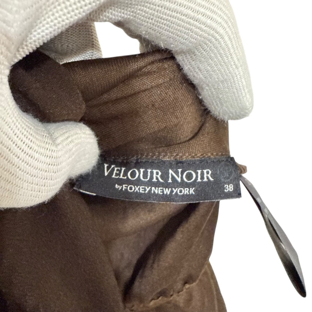 フォクシーニューヨーク VELOUR NOIR ワンピース