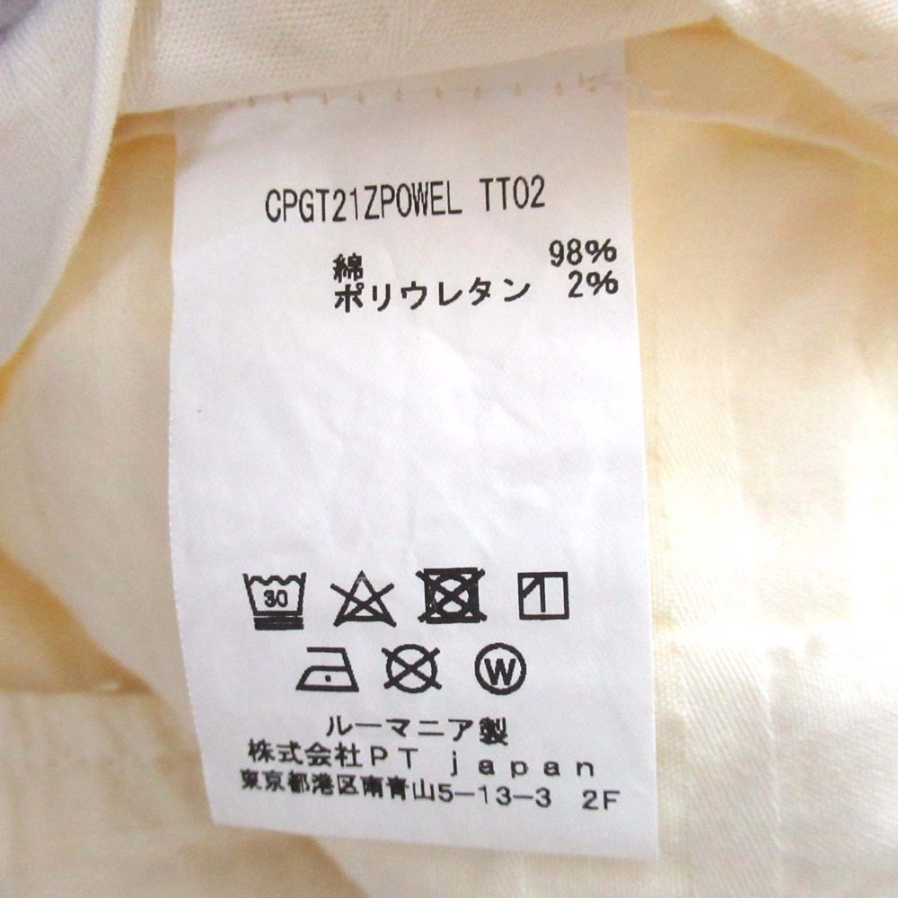 PT01 ジェントルマンフィット ツータック ストレッチ チノパンツ