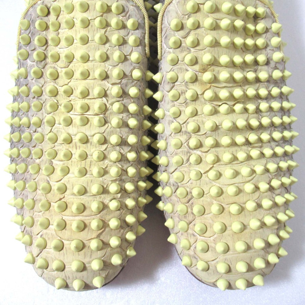 クリスチャンルブタン ローラーボーイ スパイクスタッズ スリッポン スニーカー