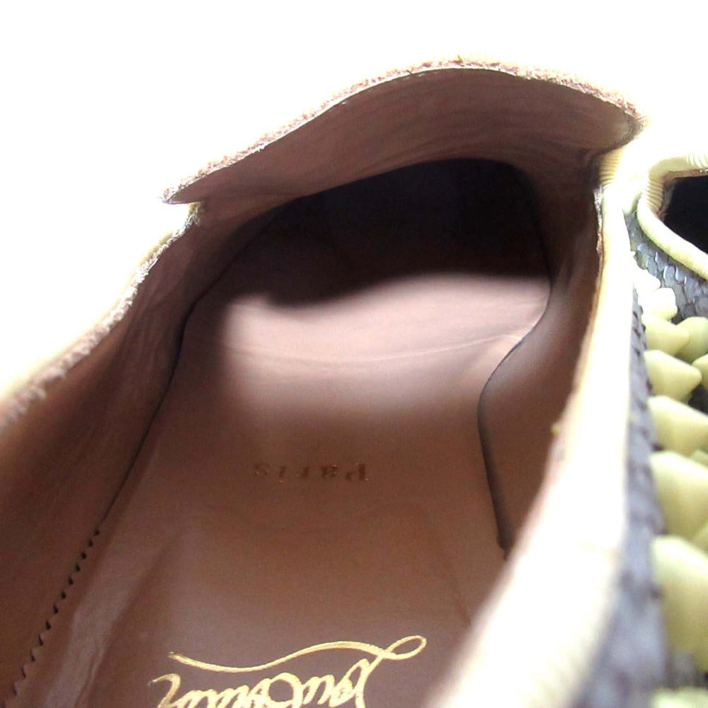 クリスチャンルブタン ローラーボーイ スパイクスタッズ スリッポン スニーカー