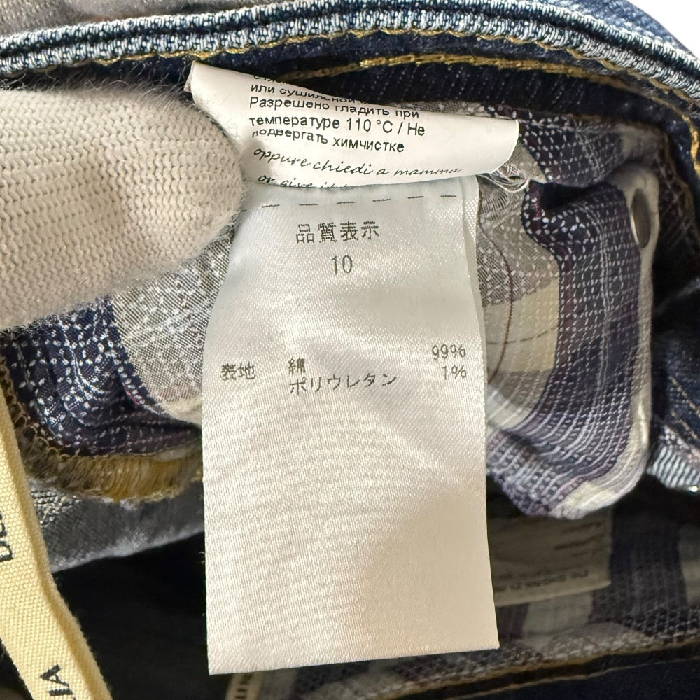 シヴィリア パッチワークデニムパンツ