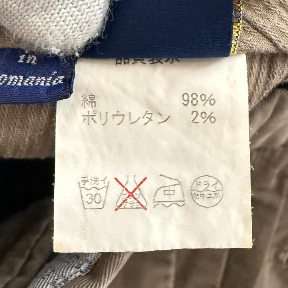 GTA SLIM FIT コットンパンツ