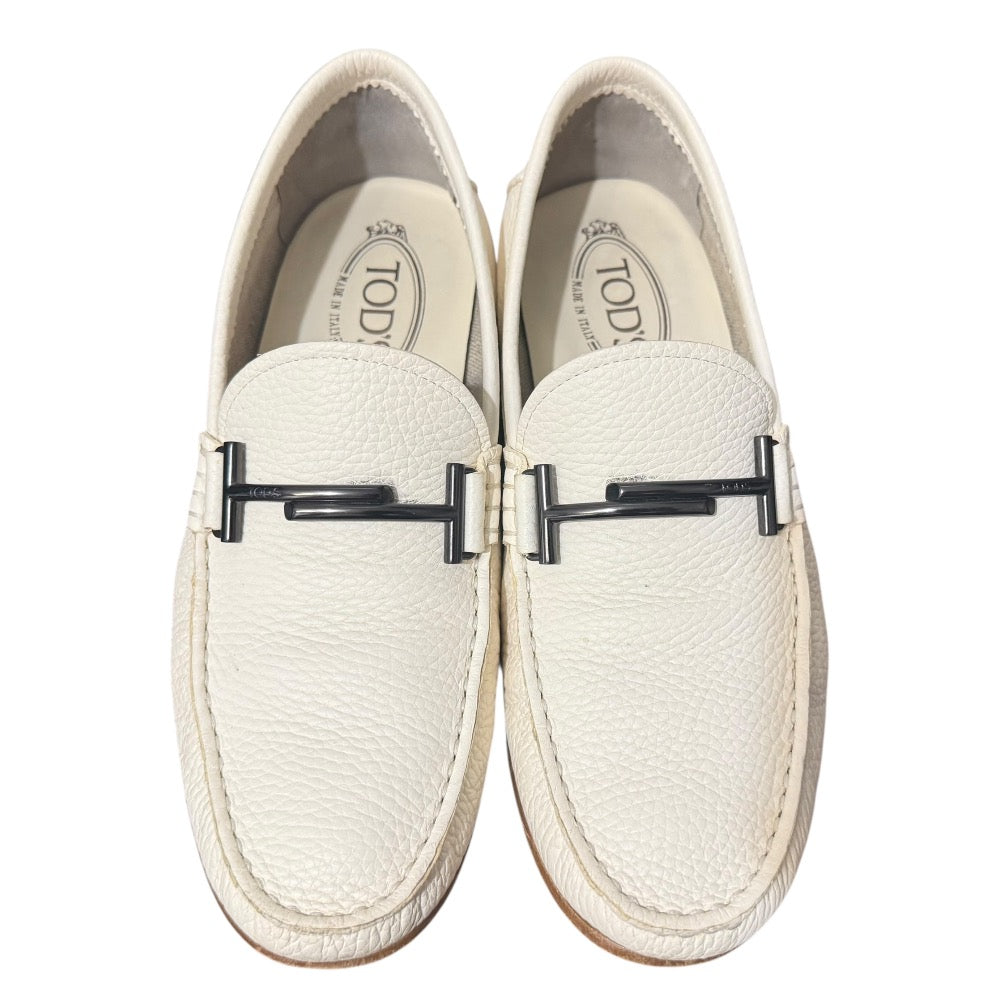 トッズ ダブル T レザー ローファー