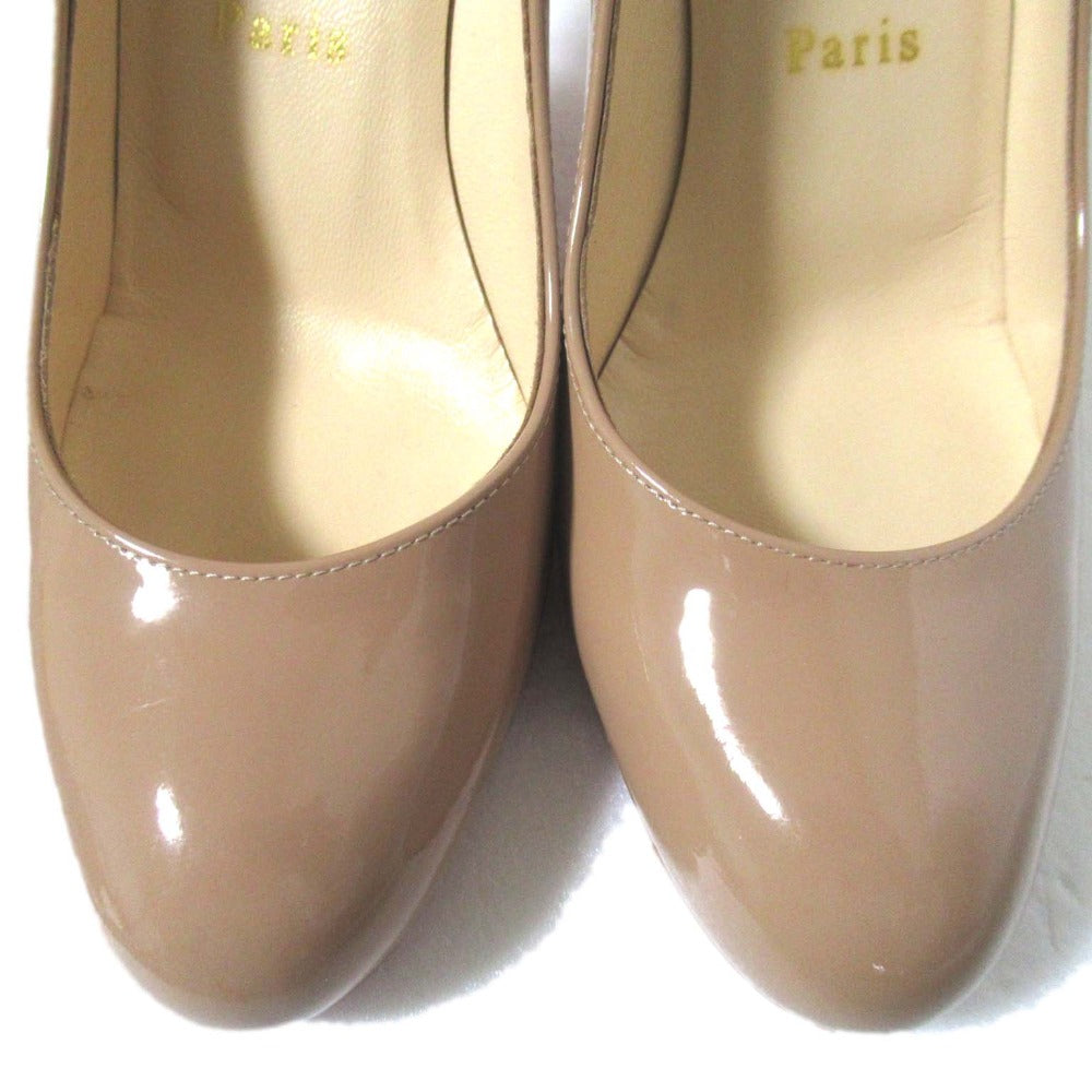 クリスチャン・ルブタン パテントレザー パンプス