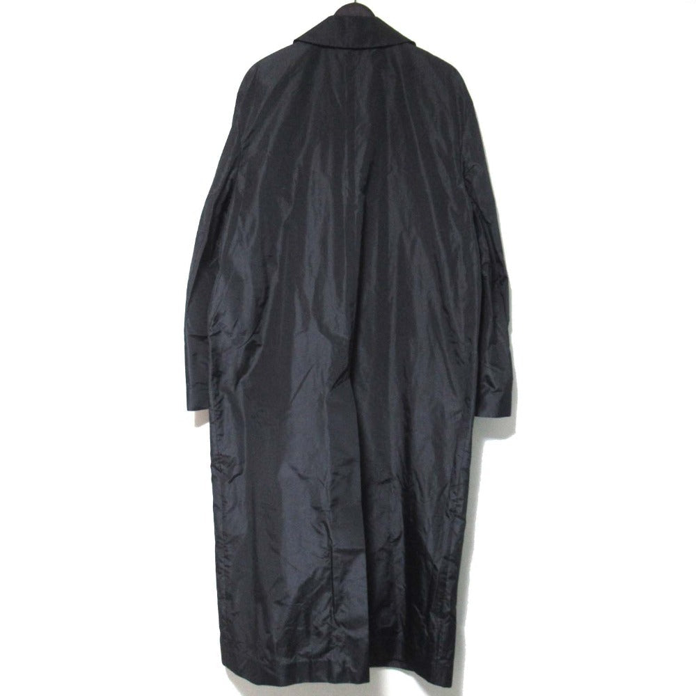 サンローラン パリ シルク ダブルブレスト チェスター コート