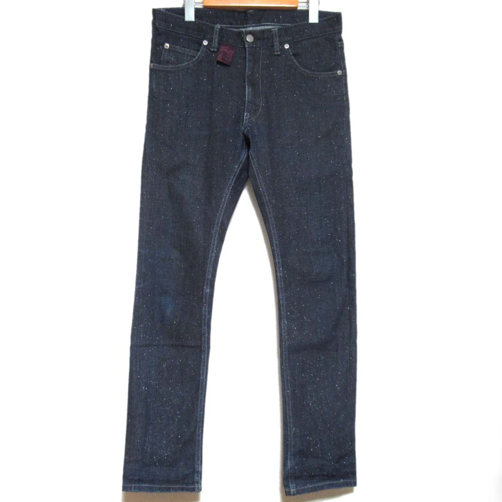 ヴィヴィアン ウエストウッド MAN オーブ 刺繍 ストレッチ デニム パンツ