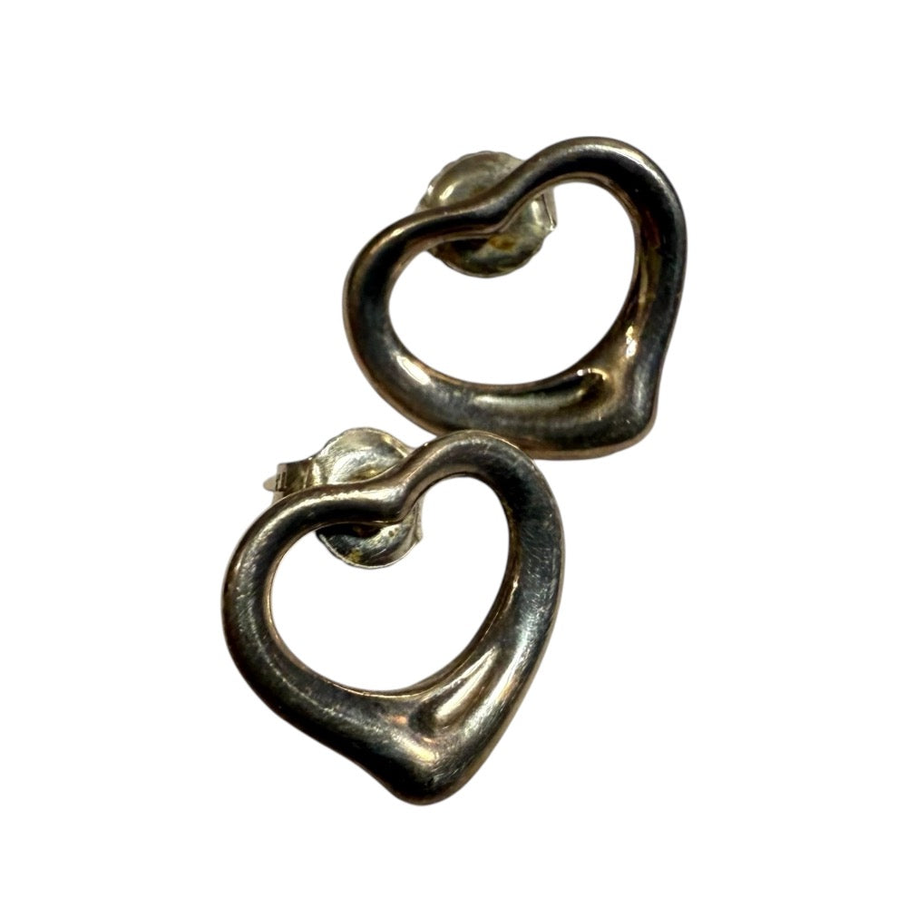 ティファニー オープン ハート 925 シルバー ピアス